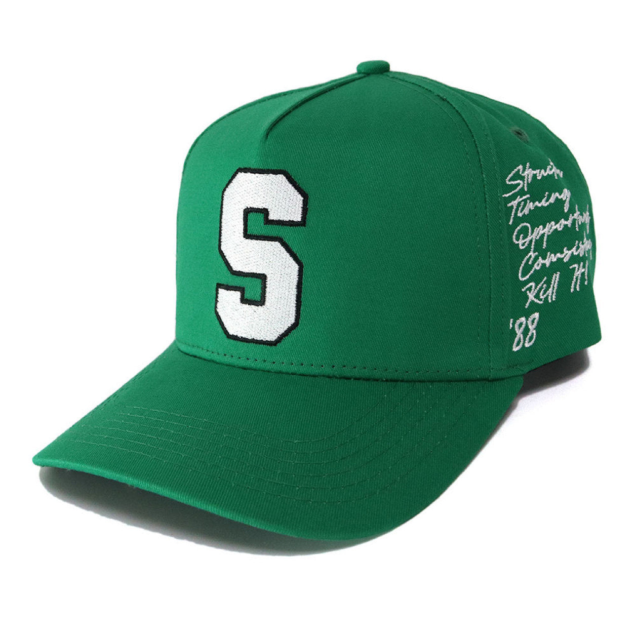 "Structure" Cap   -Casino Green