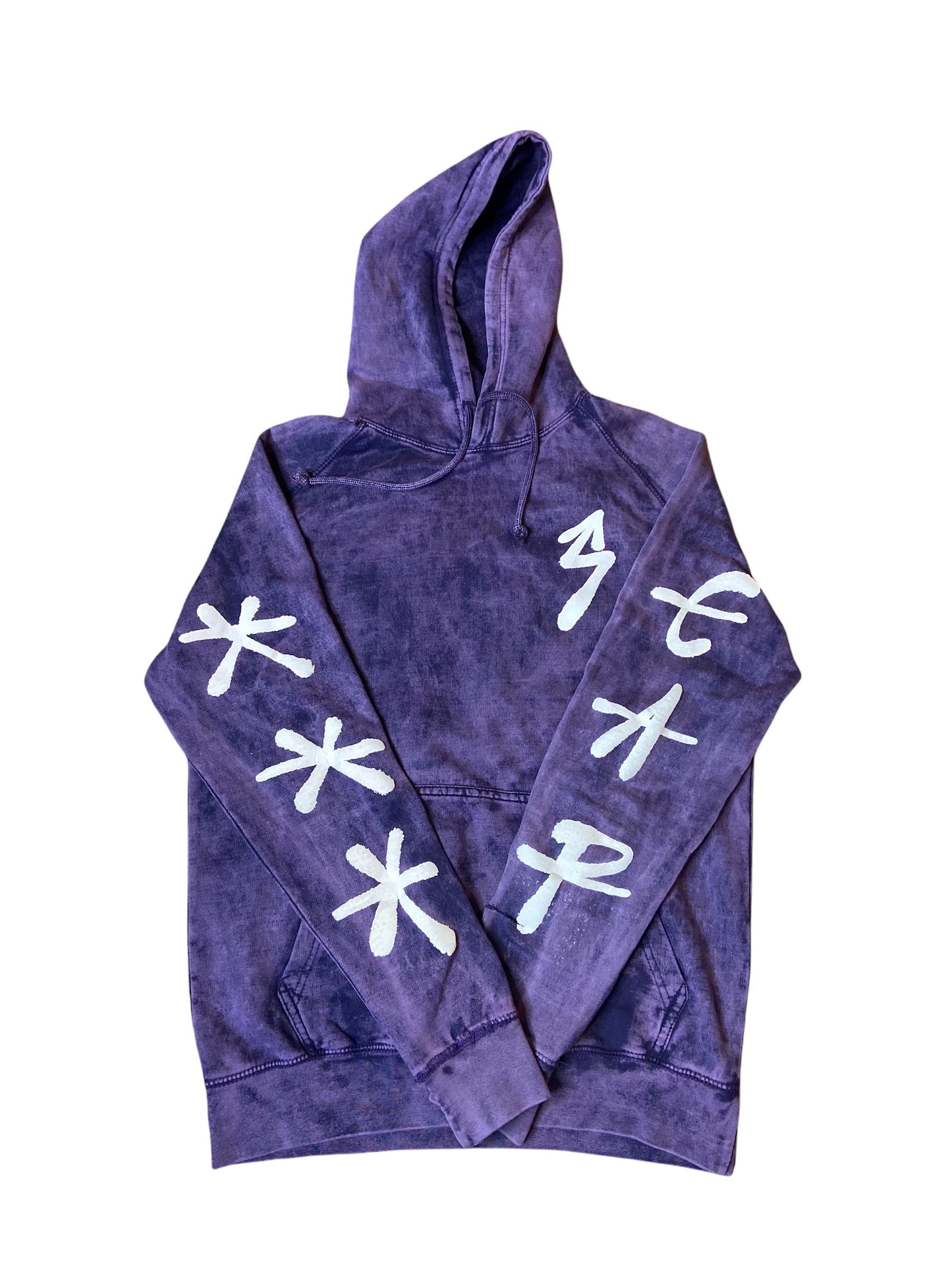"CAP" Hoodie Purp\Wht