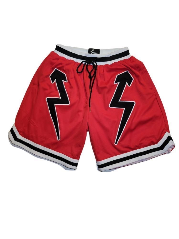 "Statement" Shorts -Red
